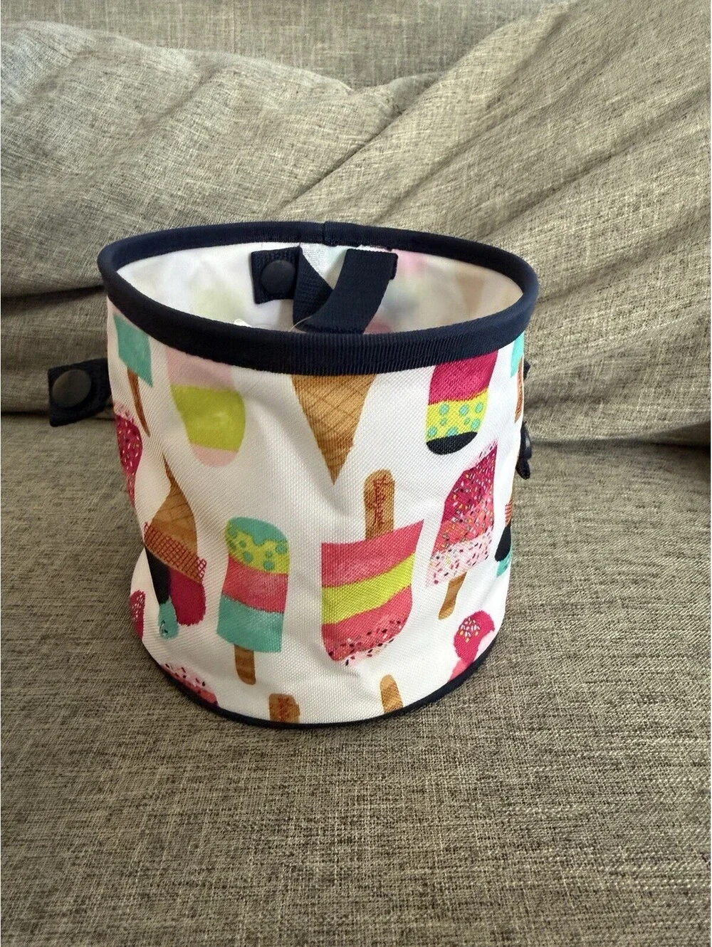 Thirty One Oh Snap Bin In Sweet Sprinkles Popsicle Ice Cream Collapsible New